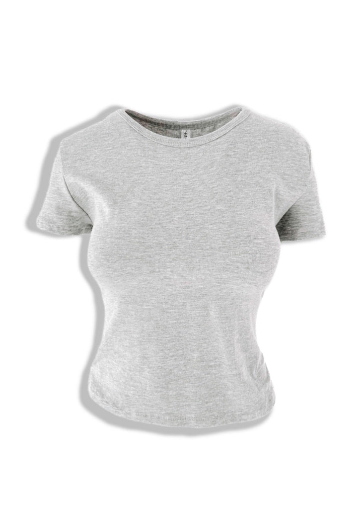 pebby forevee Short Sleeve Top SIDE SLIT BABY TEE