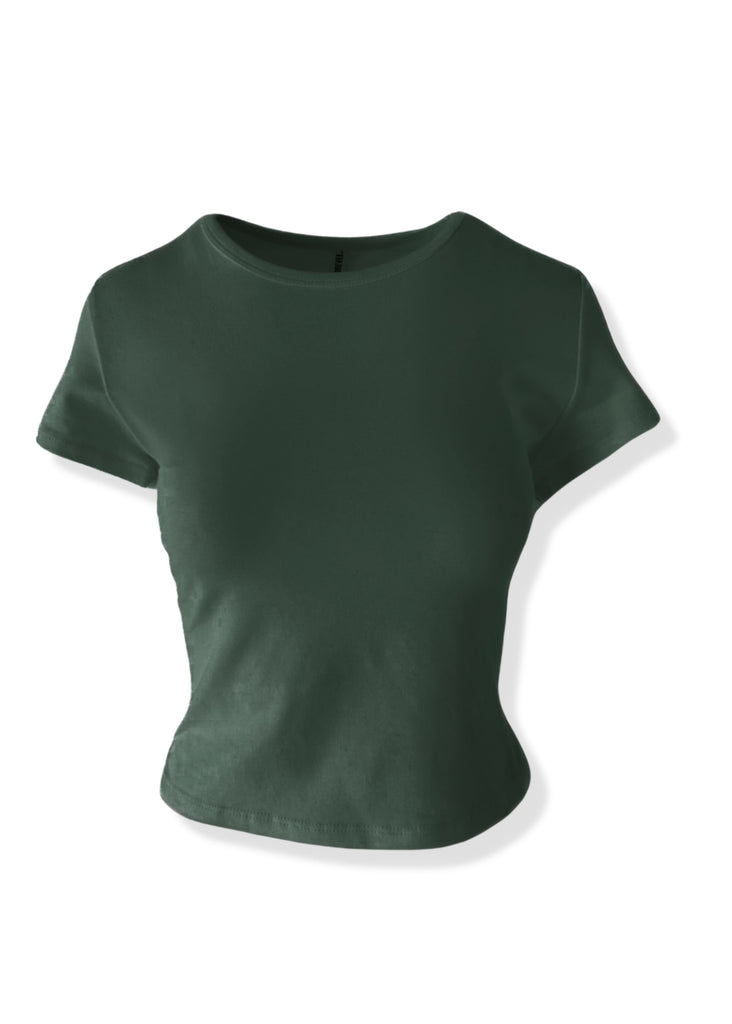 pebby forevee Short Sleeve Top SIDE SLIT BABY TEE