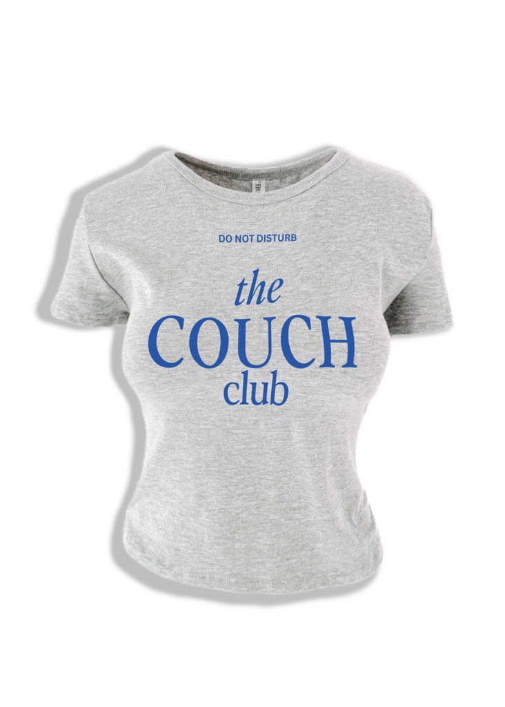 pebby forevee Short Sleeve Top THE COUCH CLUB GRAPHIC BABY TEE