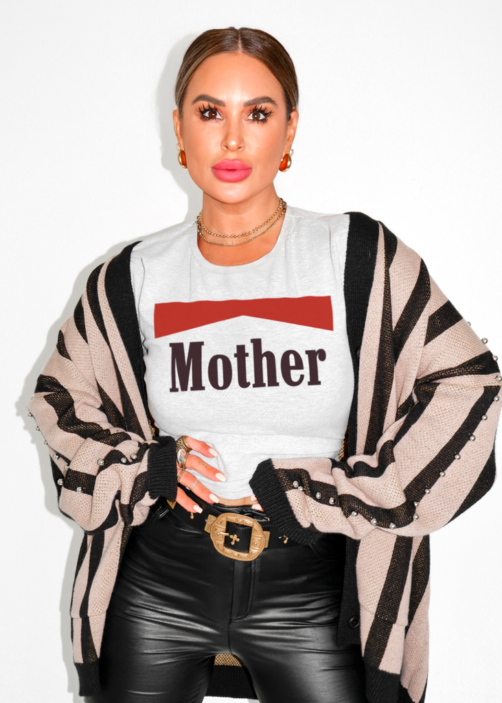 pebby forevee Short Sleeve Top VINTAGE MOTHER GRAPHIC BABY TEE