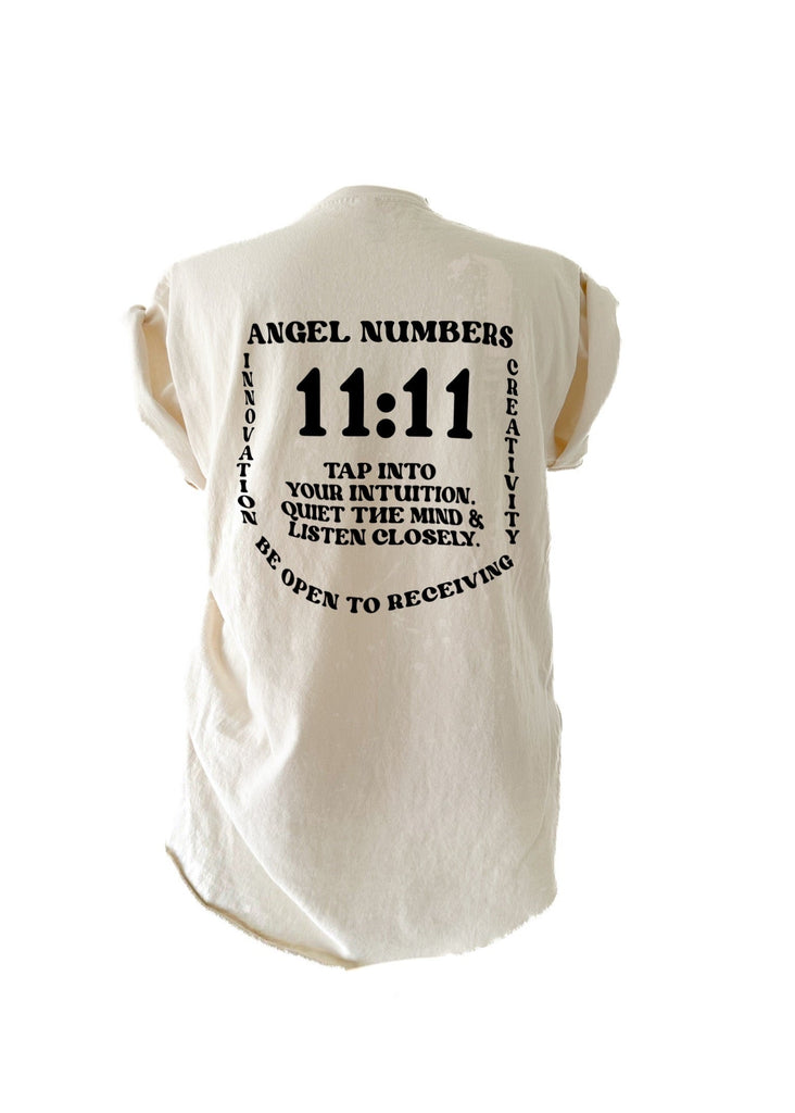 11:11 Angel Numbers Foam Trucker Hat - Adjustable Snapback, Mesh Back - View #5