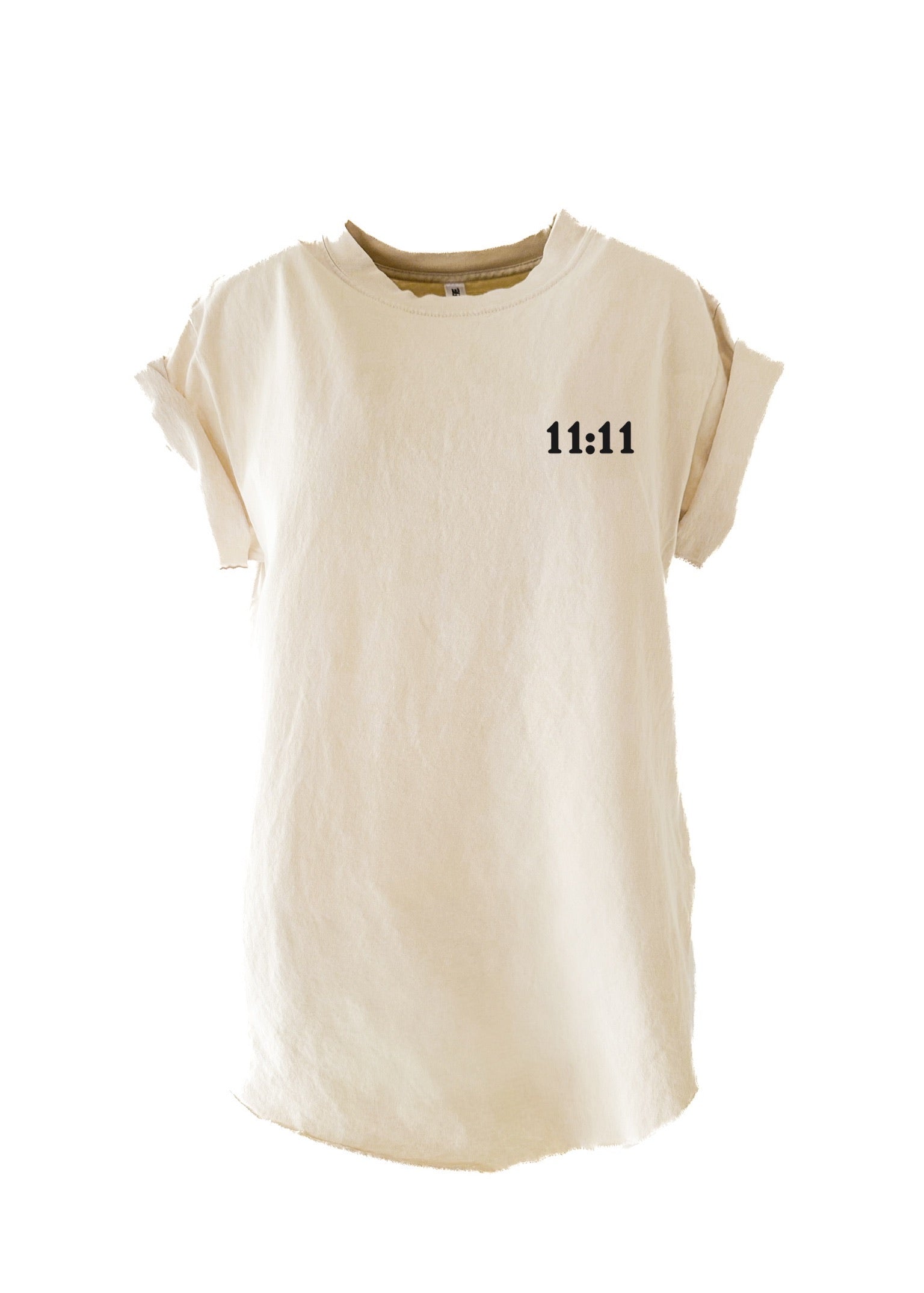 11:11 ANGEL NUMBERS SIDE SLIT TEE – Pebby Forevee 11:11 ANGEL NUMBERS SIDE SLIT TEE – Pebby Forevee