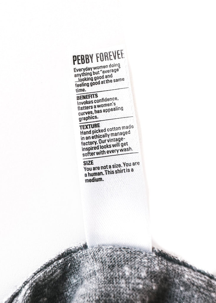 pebby forevee Side Slit Tee CRUEL SUMMER BLEACHED OUT SIDE SLIT TEE