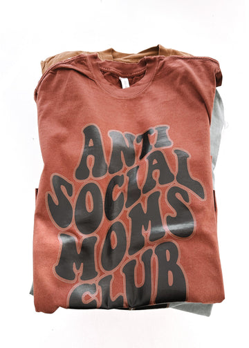 pebby forevee Side Slit Tee ANTISOCIAL MOMS CLUB SIDE SLIT TEE