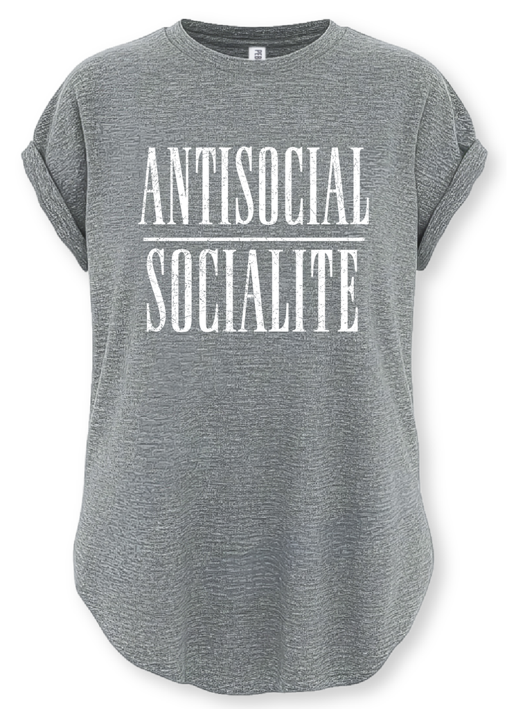 pebby forevee Side Slit Tee ANTISOCIAL SOCIALITE SIDE SLIT TEE