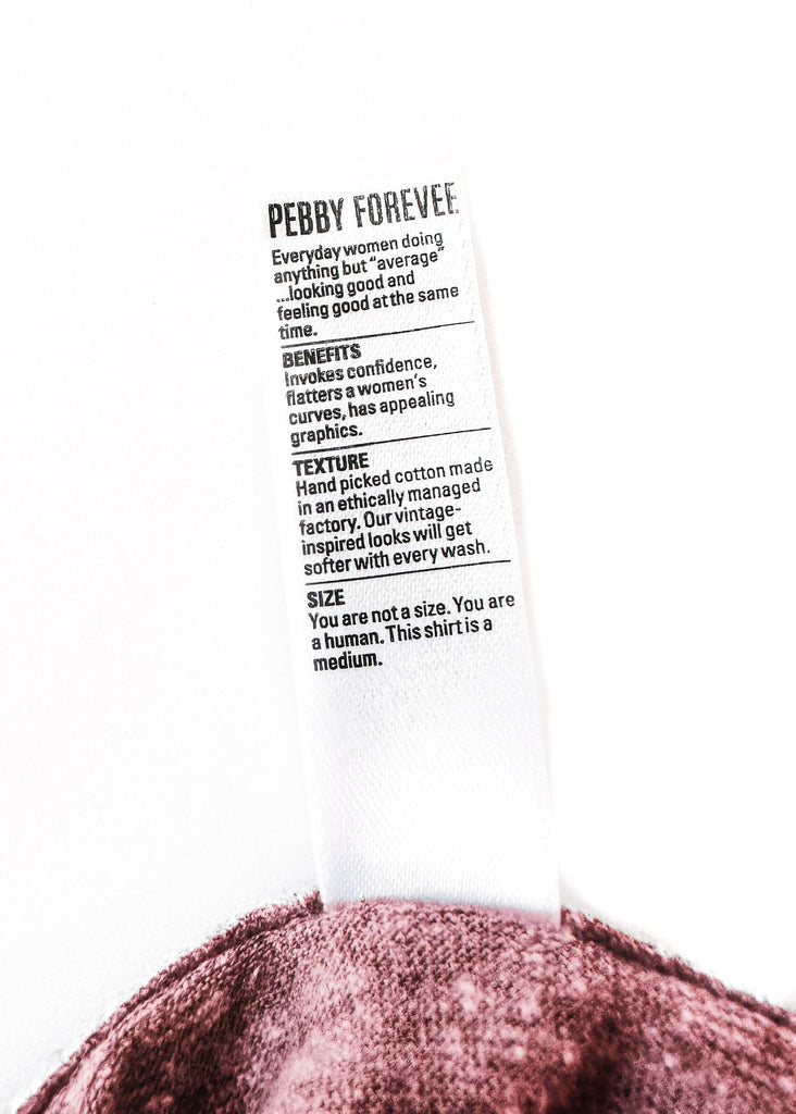 pebby forevee Side Slit Tee BAD BITCH JUICE SIDE SLIT TEE