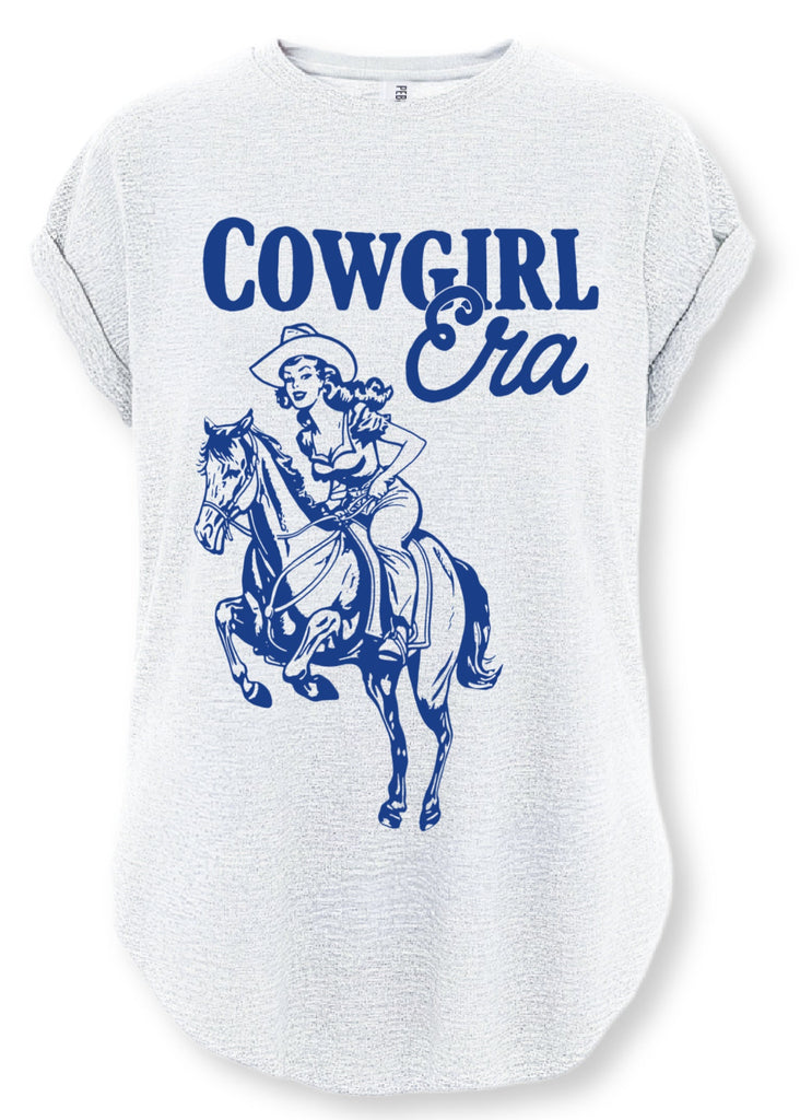 pebby forevee Side Slit Tee COWGIRL ERA SIDE SLIT TEE