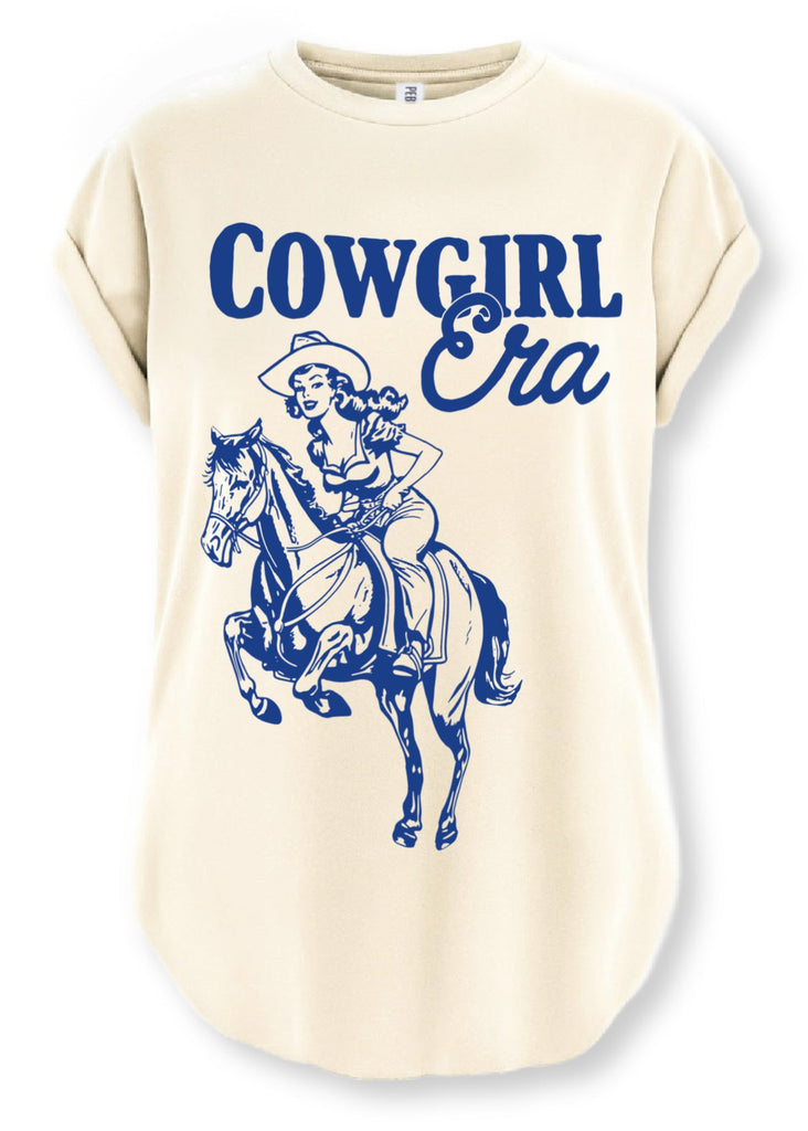 pebby forevee Side Slit Tee COWGIRL ERA SIDE SLIT TEE