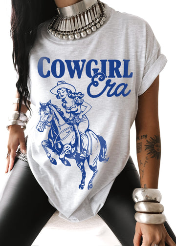 pebby forevee Side Slit Tee COWGIRL ERA SIDE SLIT TEE