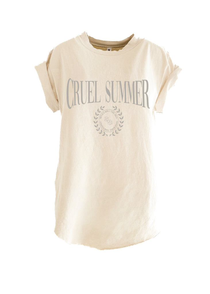 pebby forevee Side Slit Tee CRUEL SUMMER SIDE SLIT TEE