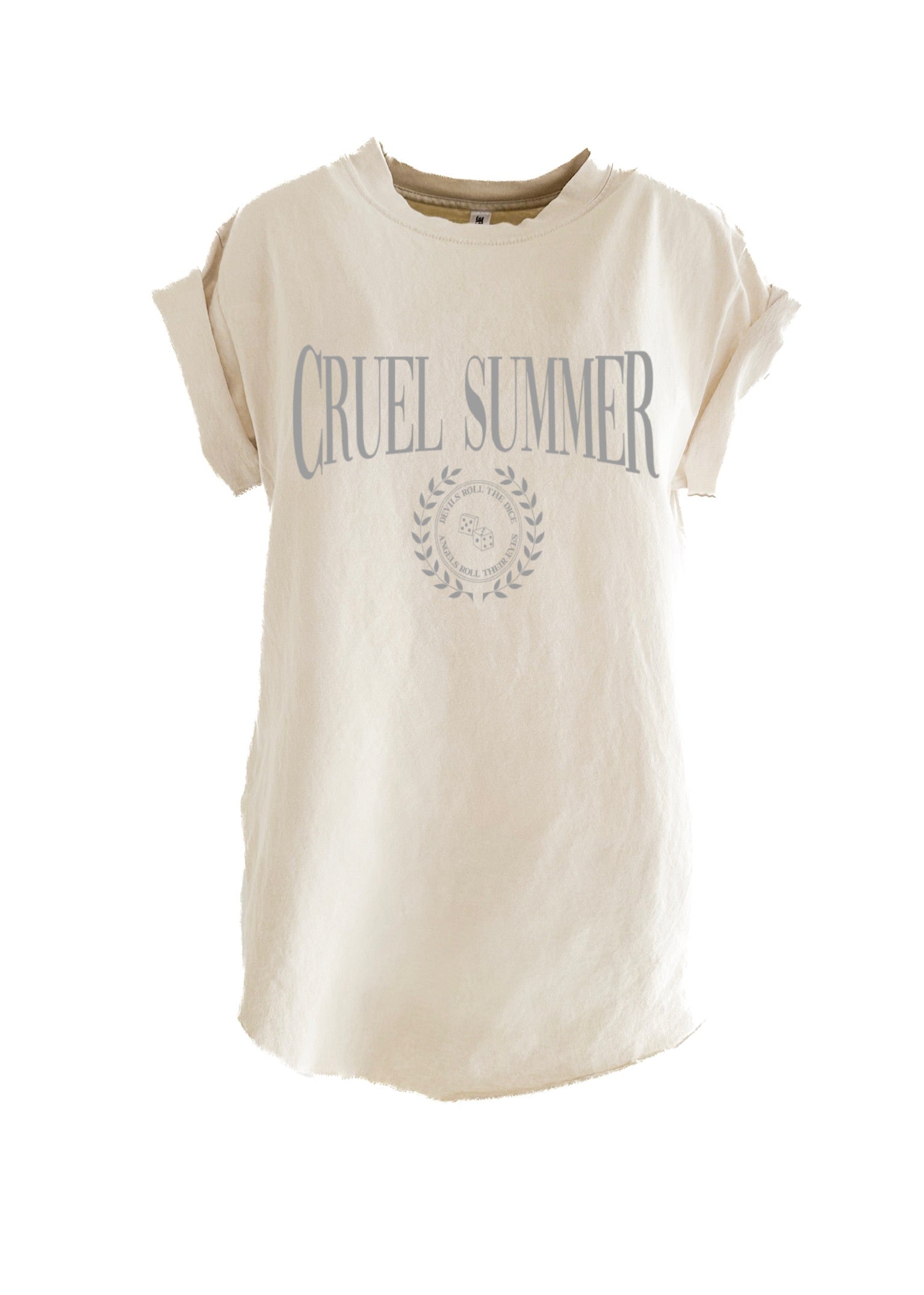 CRUEL SUMMER SIDE SLIT TEE – Pebby Forevee