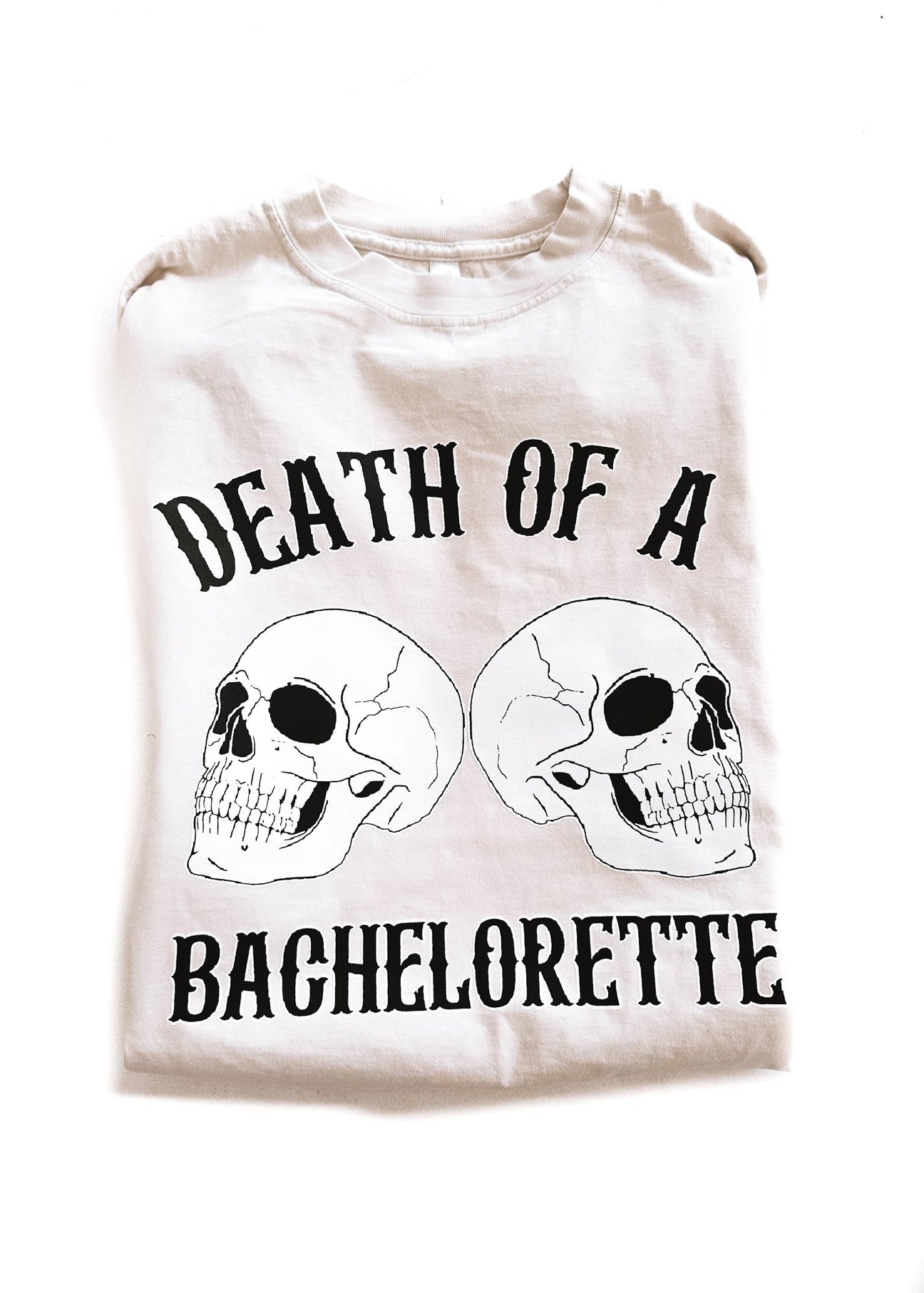 pebby forevee Side Slit Tee DEATH OF A BACHELORETTE SIDE SLIT TEE