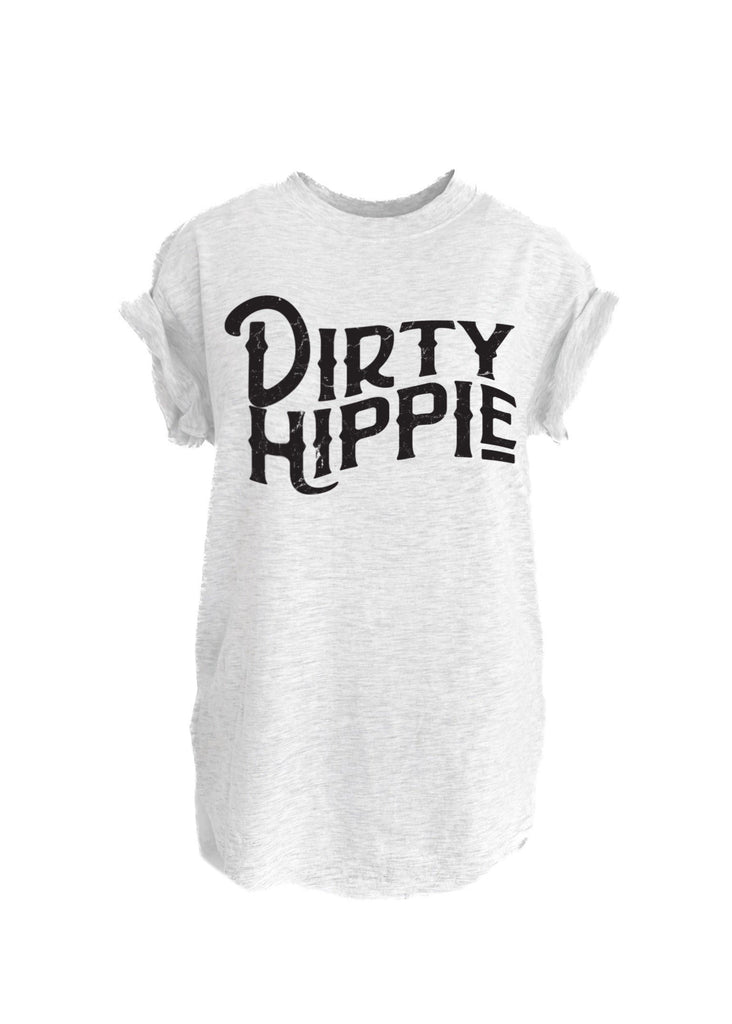 pebby forevee Side Slit Tee DIRTY HIPPIE SIDE SLIT TEE