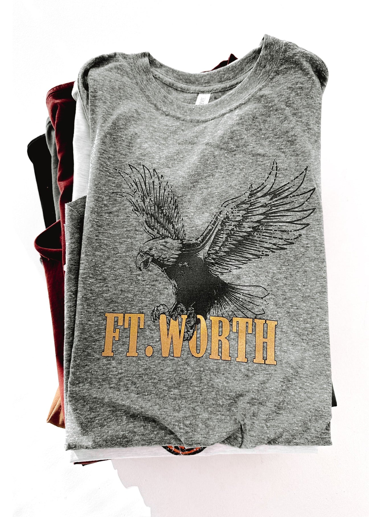 pebby forevee Side Slit Tee FT. WORTH SIDE SLIT TEE