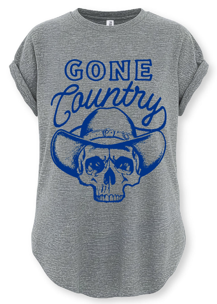 pebby forevee Side Slit Tee GONE COUNTRY SIDE SLIT TEE