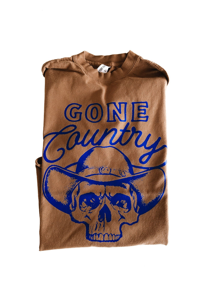 pebby forevee Side Slit Tee GONE COUNTRY SIDE SLIT TEE