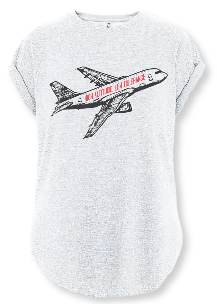 pebby forevee Side Slit Tee HIGH ALTITUDE, LOW TOLERANCE SIDE SLIT TEE