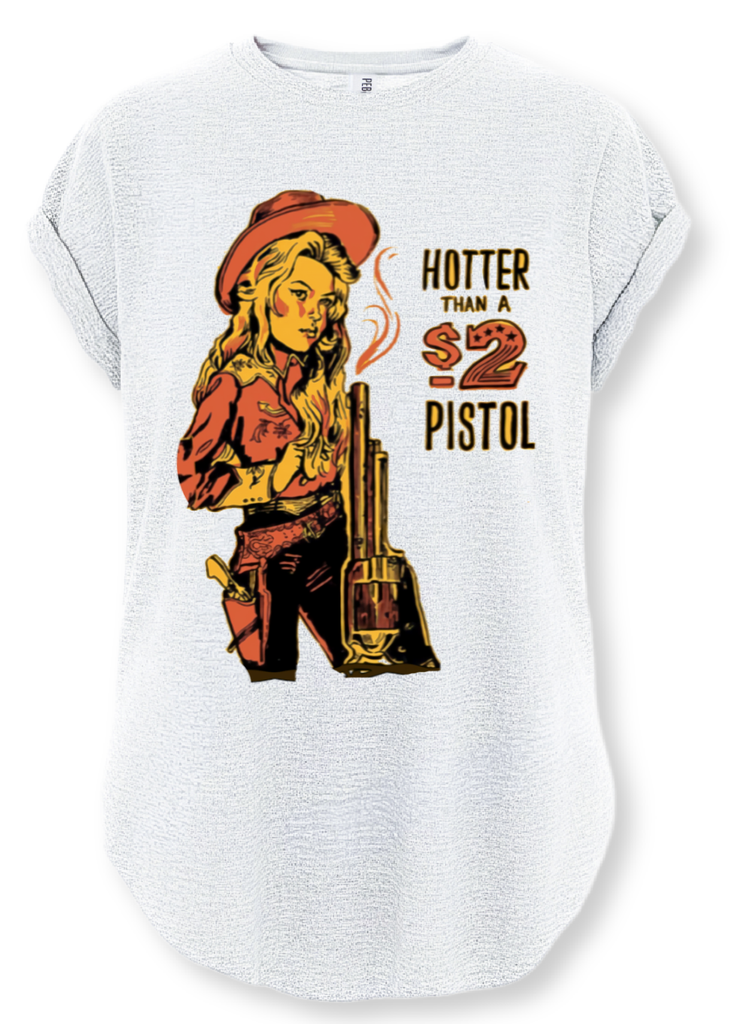 pebby forevee Side Slit Tee HOTTER THAN A $2 PISTOL SIDE SLIT TEE