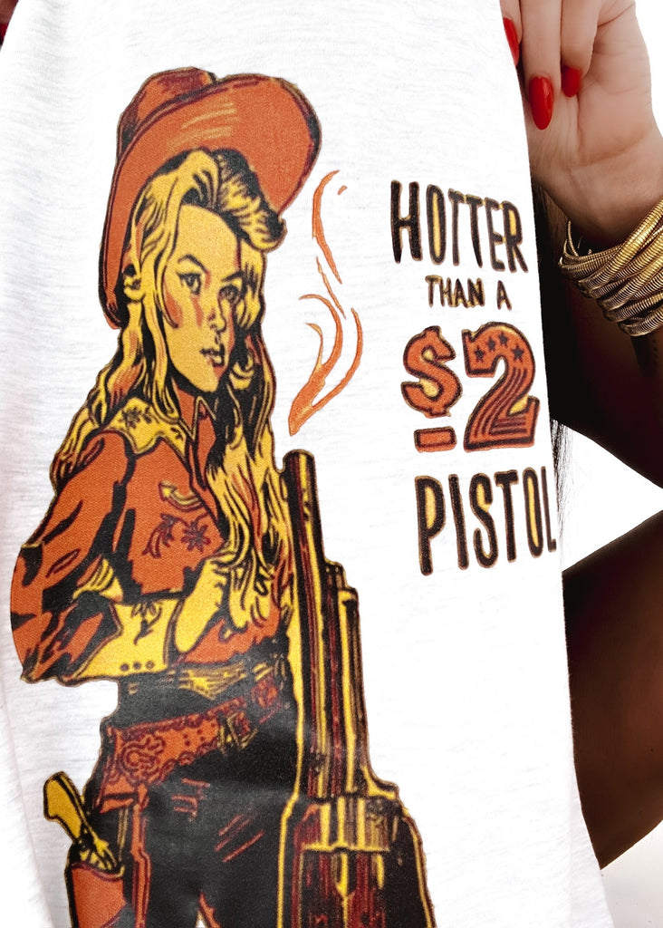 pebby forevee Side Slit Tee HOTTER THAN A $2 PISTOL SIDE SLIT TEE