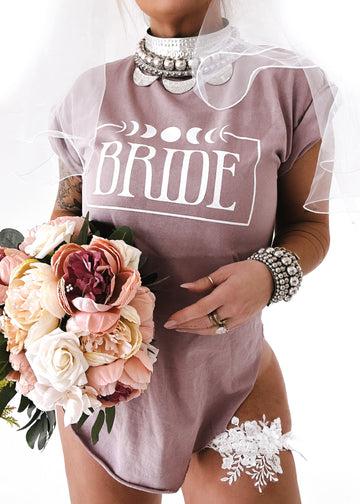 pebby forevee Side Slit Tee IN MY BRIDE PHASE SIDE SLIT TEE