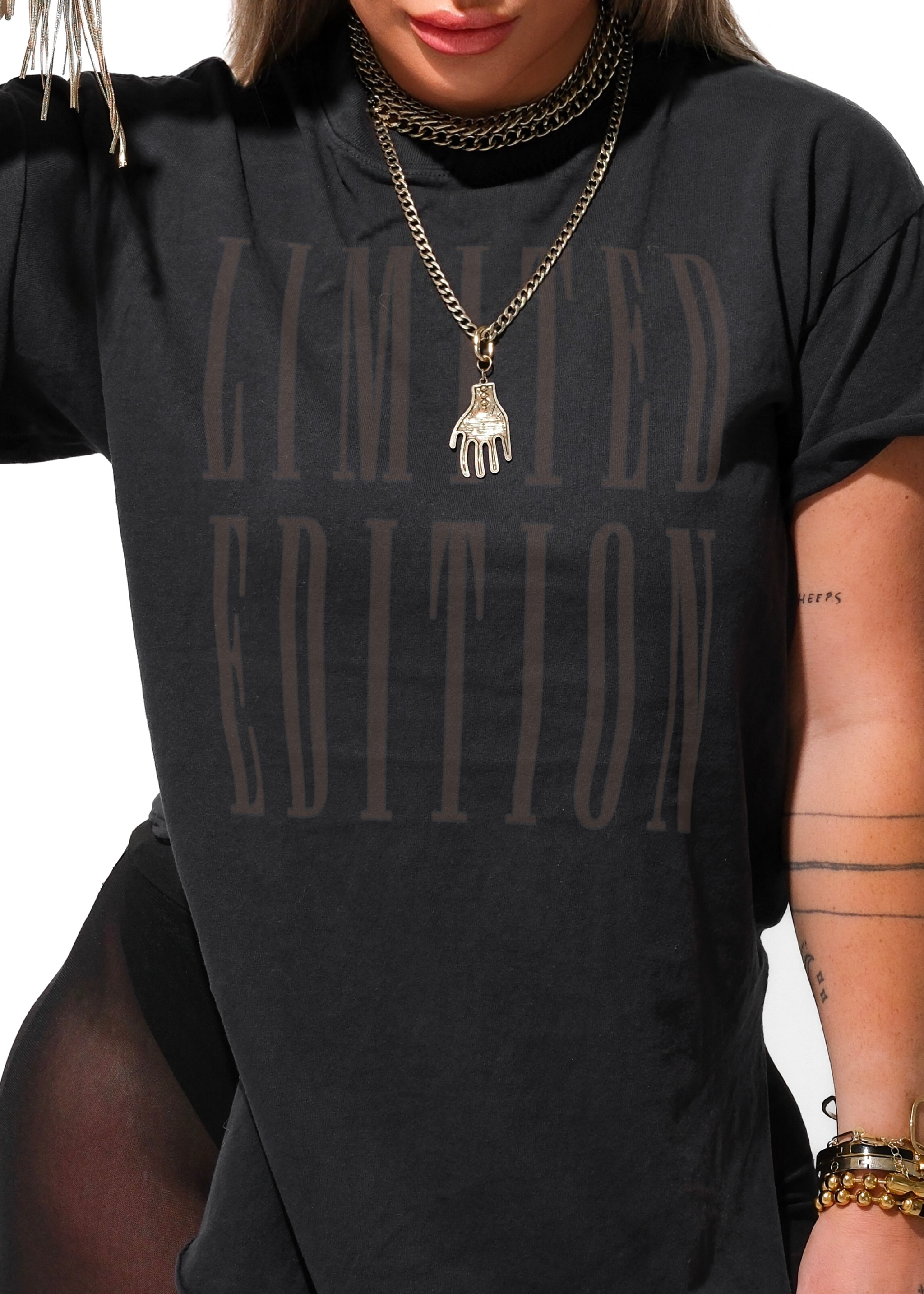 LIMITED EDITION SIDE SLIT TEE – Pebby Forevee