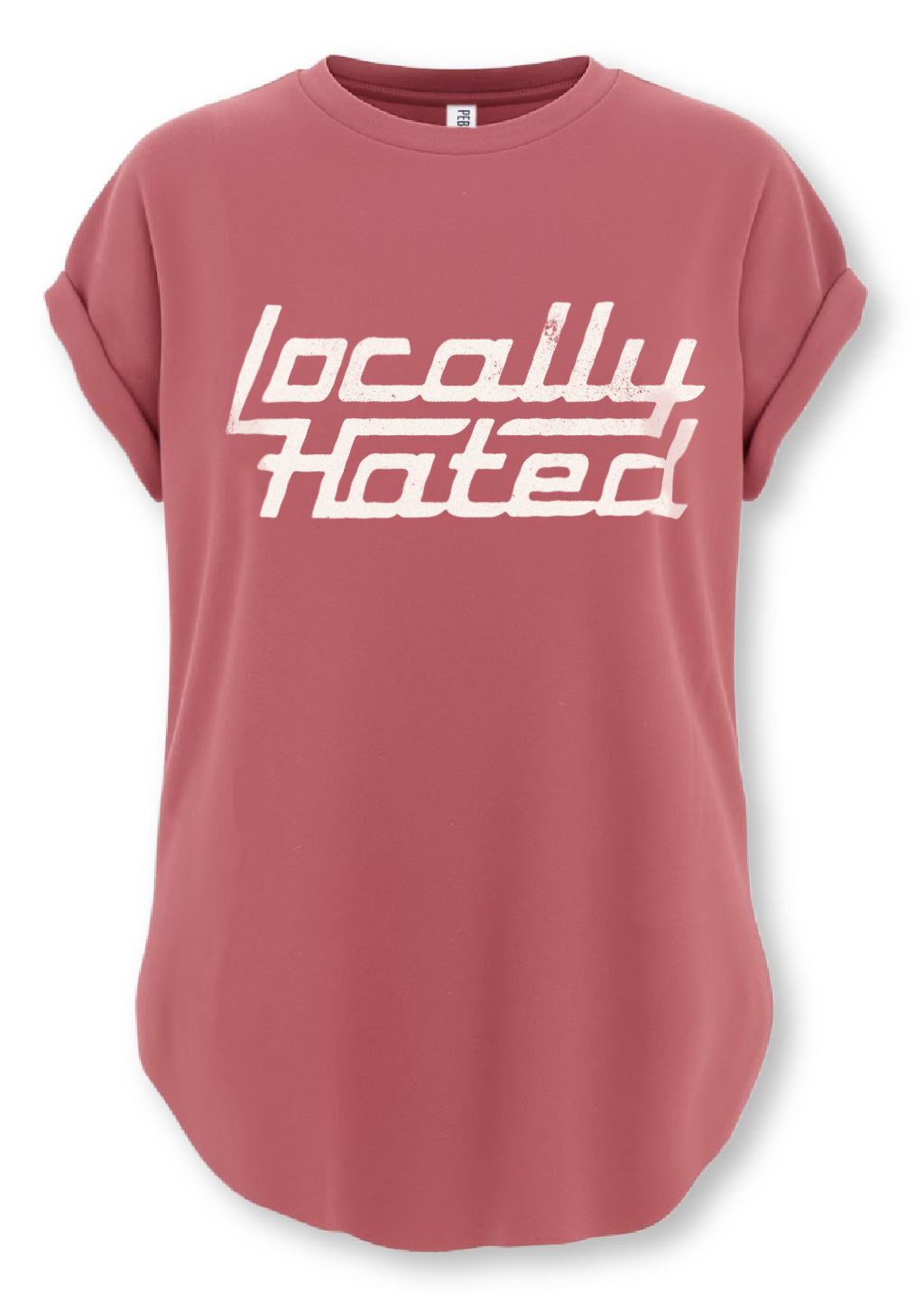 LOCALLY HATED SIDE SLIT TEE – Pebby Forevee