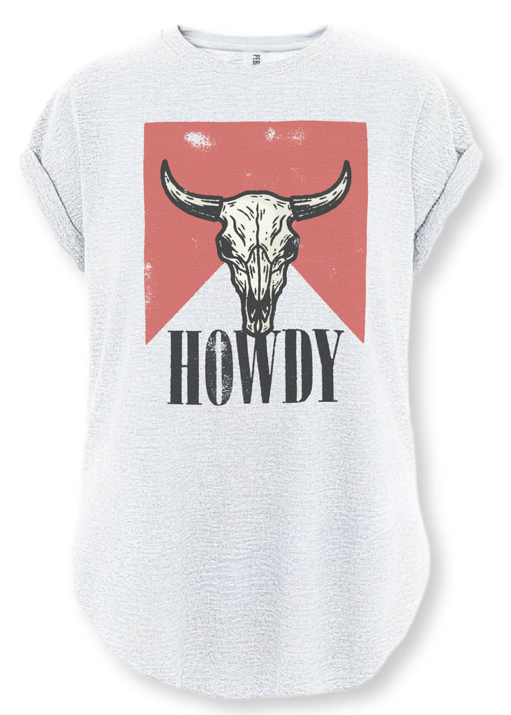 pebby forevee Side Slit Tee NEW MESS WITH THE BULL SIDE SLIT TEE