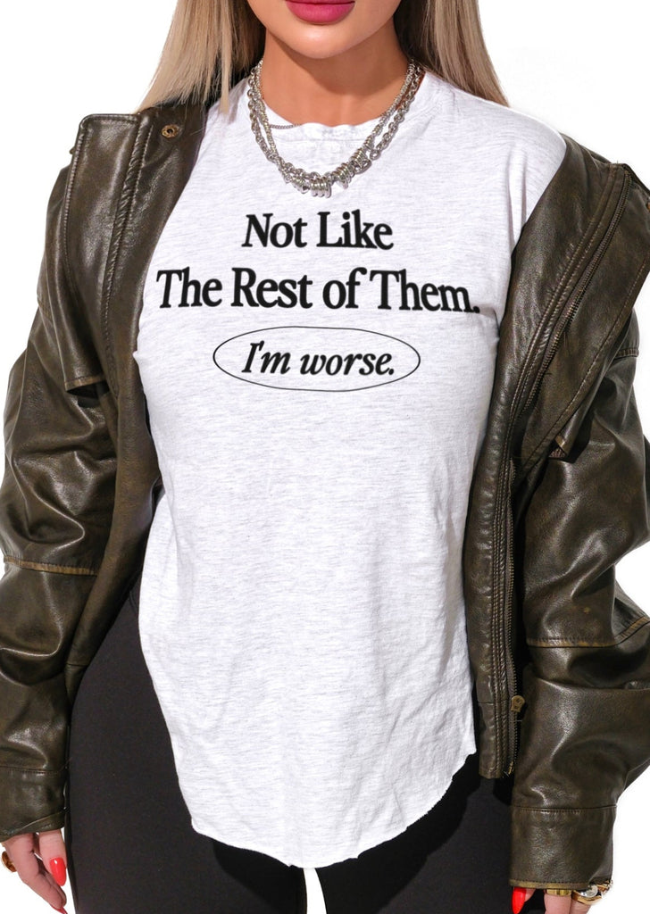 pebby forevee Side Slit Tee NOT LIKE THE REST OF THEM SIDE SLIT TEE