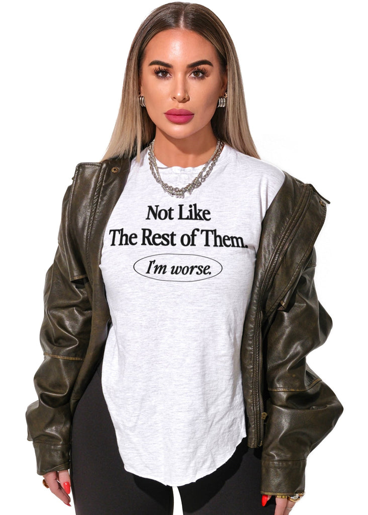 pebby forevee Side Slit Tee NOT LIKE THE REST OF THEM SIDE SLIT TEE