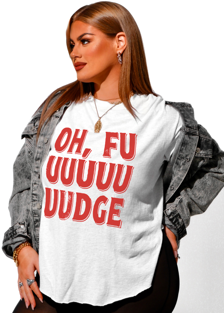 pebby forevee Side Slit Tee OH FUDGE SIDE SLIT TEE