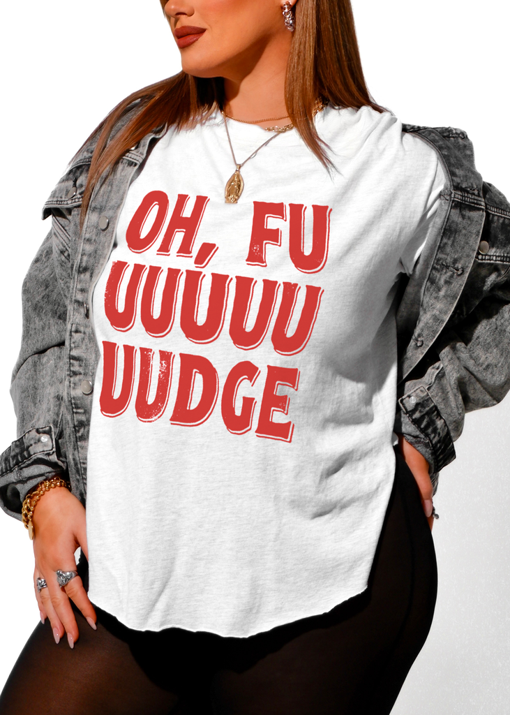 pebby forevee Side Slit Tee OH FUDGE SIDE SLIT TEE