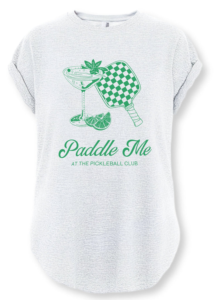 pebby forevee Side Slit Tee PADDLE ME SIDE SLIT TEE