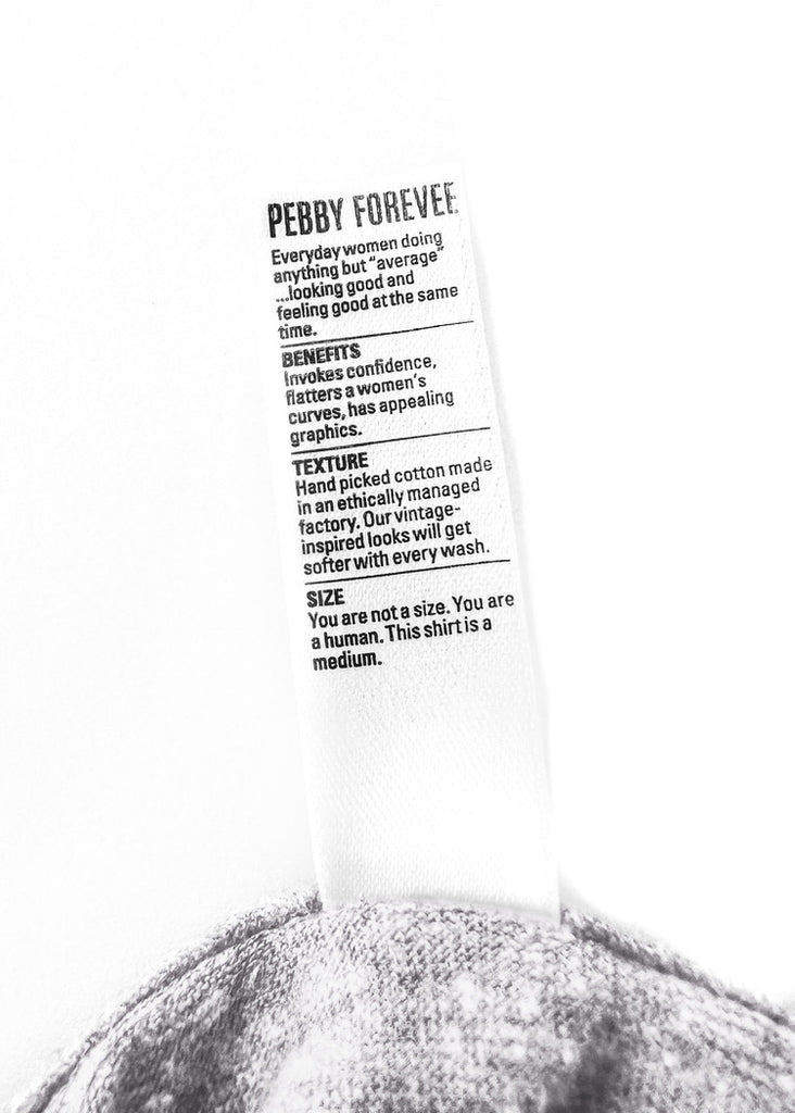 pebby forevee Side Slit Tee RAD MAMA SIDE SLIT TEE