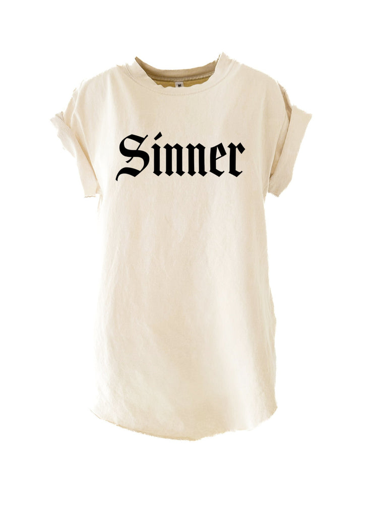 pebby forevee Side Slit Tee SINNER SIDE SLIT TEE