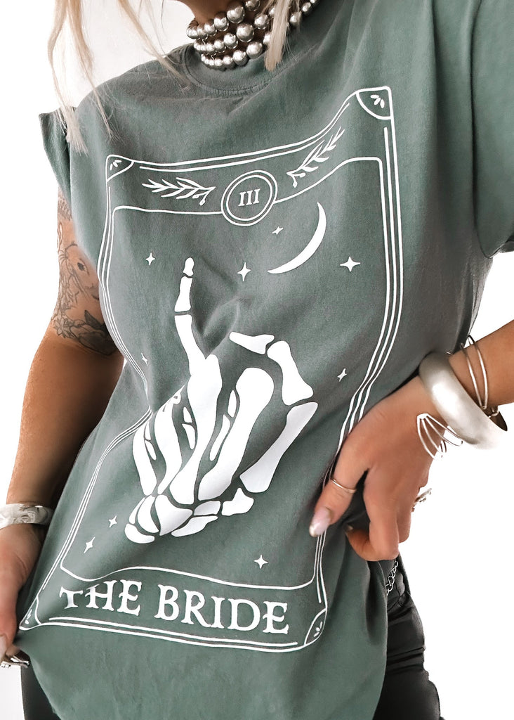 pebby forevee Side Slit Tee THE BRIDE TAROT SIDE SLIT TEE