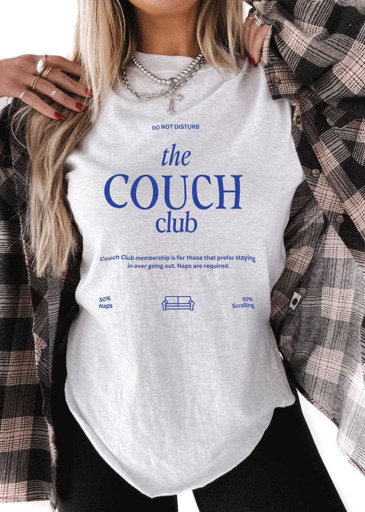 pebby forevee Side Slit Tee THE COUCH CLUB SIDE SLIT TEE