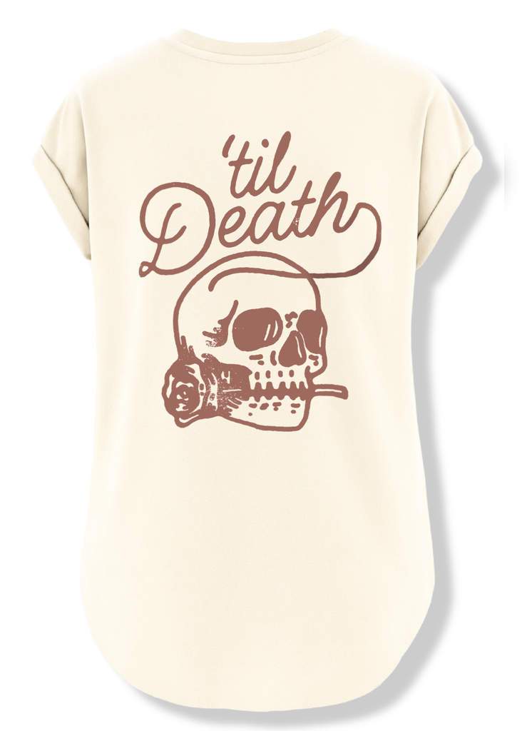 pebby forevee Side Slit Tee 'TIL DEATH MY LOVE SIDE SLIT TEE