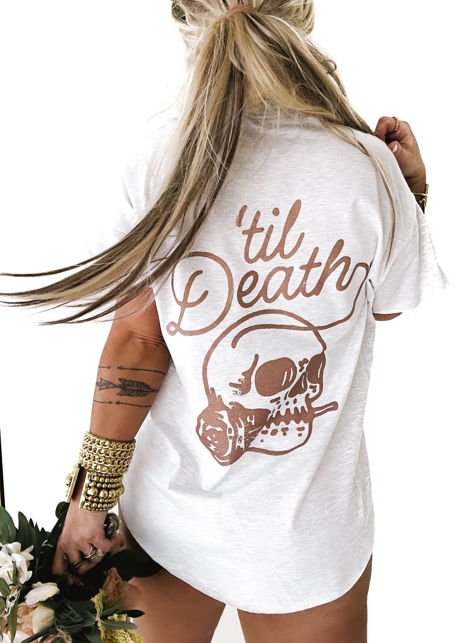 TIL DEATH MY LOVE SIDE SLIT TEE – Pebby Forevee TIL DEATH MY LOVE SIDE SLIT TEE – Pebby Forevee