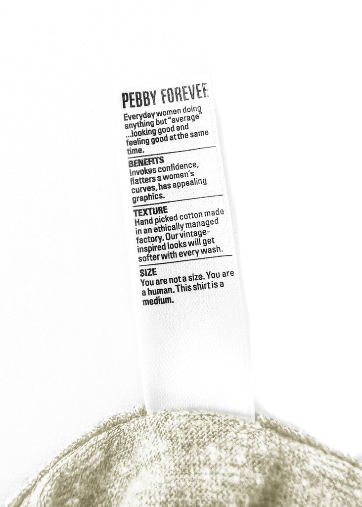 pebby forevee Side Slit Tee 'TIL DEATH MY LOVE SIDE SLIT TEE