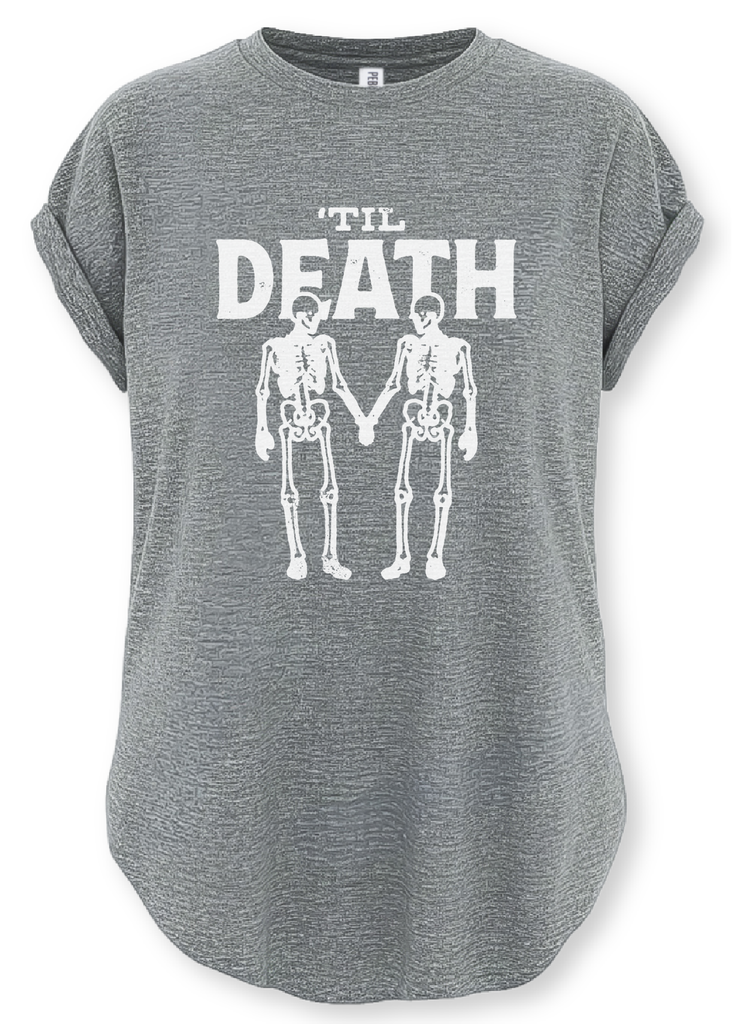 pebby forevee Side Slit Tee 'TIL DEATH SIDE SLIT TEE