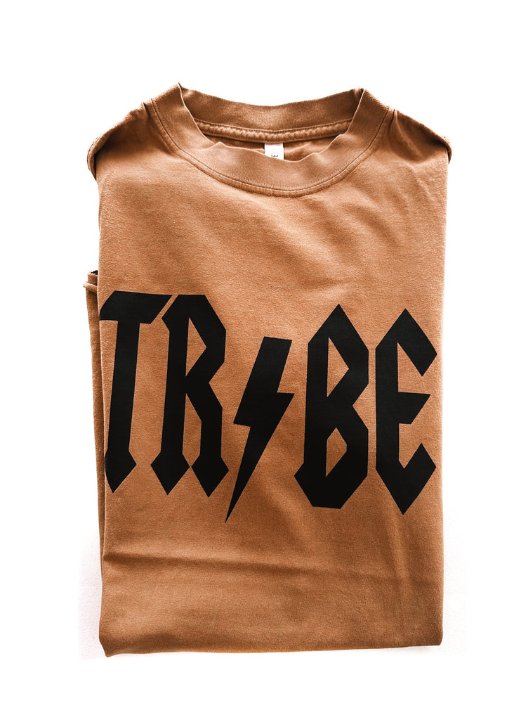 pebby forevee Side Slit Tee TRIBE (LIGHTENING) SIDE SLIT TEE