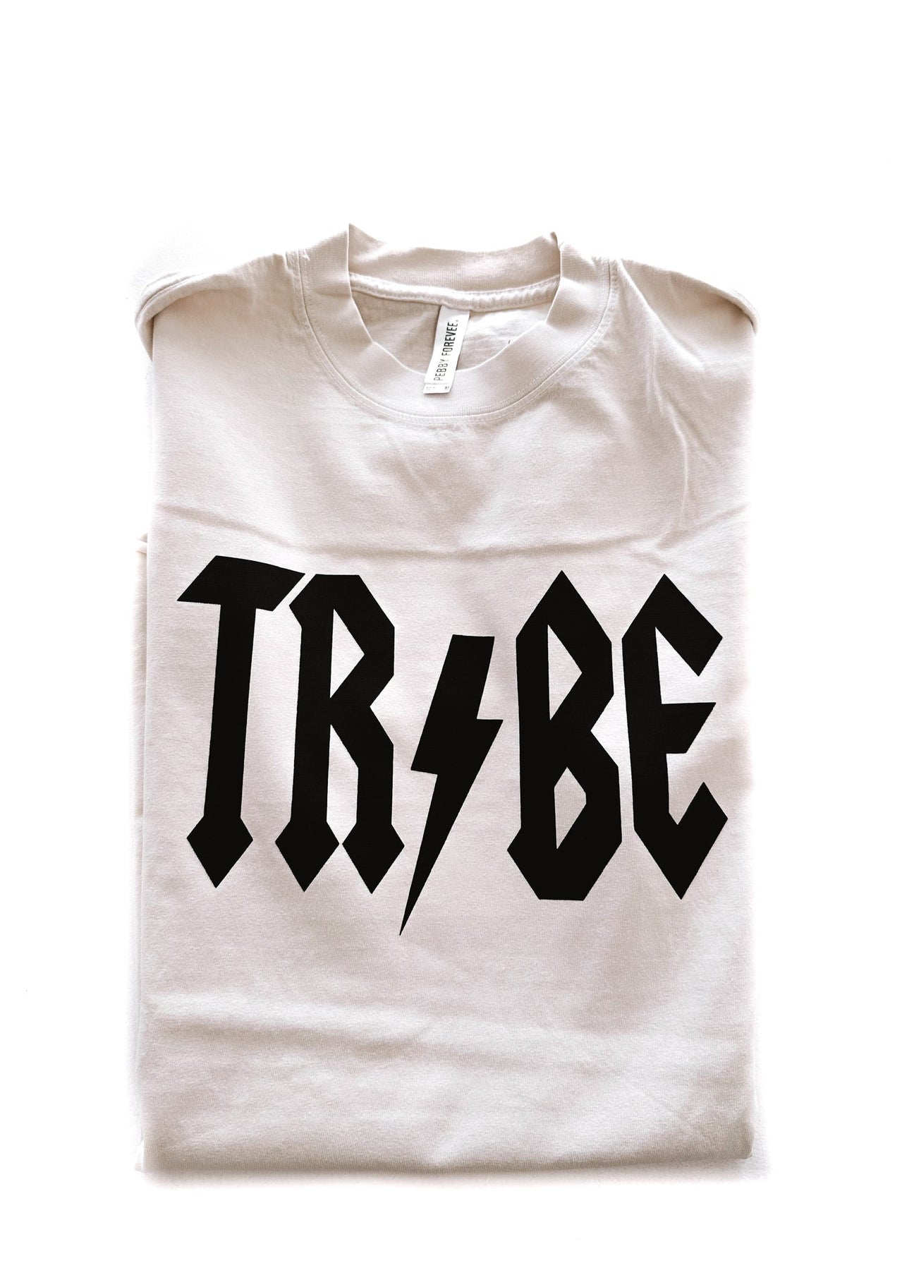 pebby forevee Side Slit Tee TRIBE (LIGHTENING) SIDE SLIT TEE