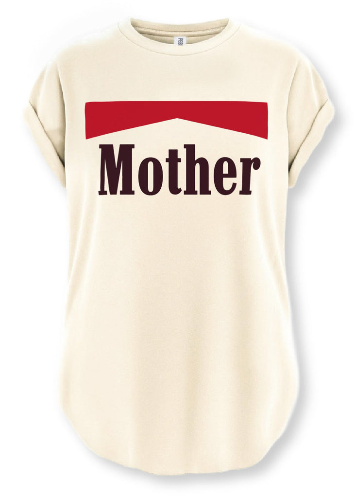 pebby forevee Side Slit Tee VINTAGE MOTHER SIDE SLIT TEE