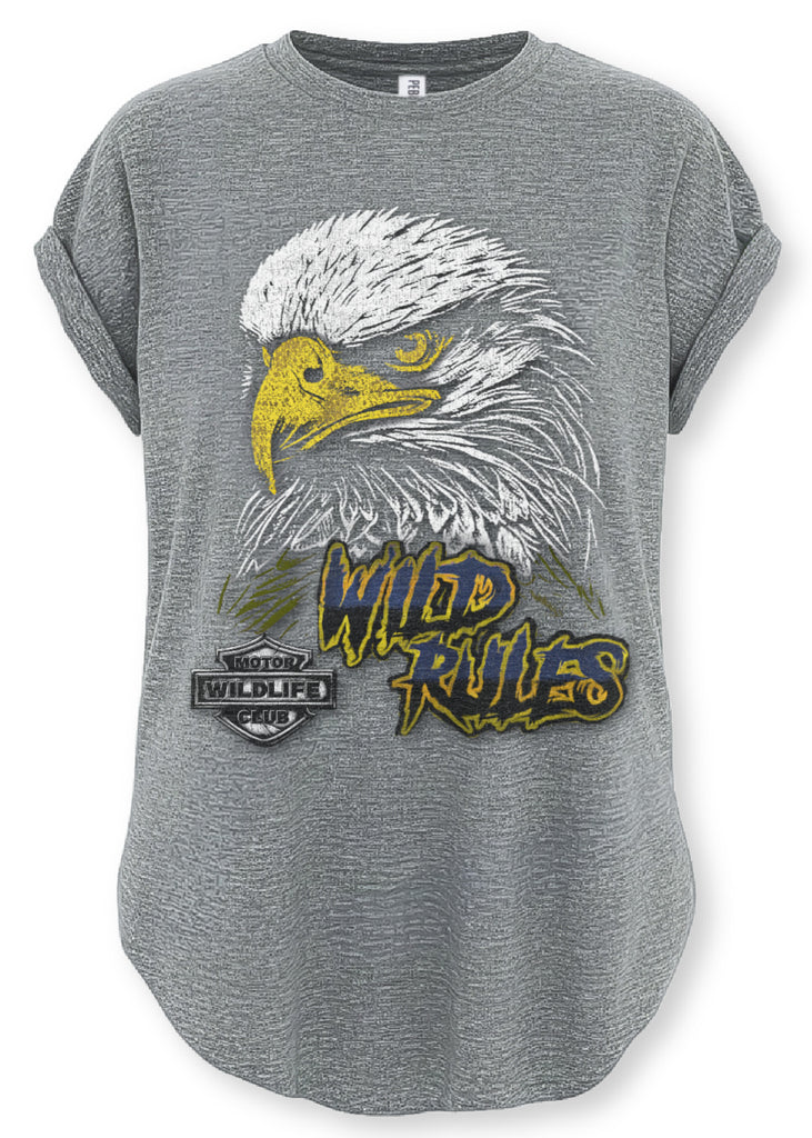 pebby forevee Side Slit Tee WILD RULES SIDE SLIT TEE