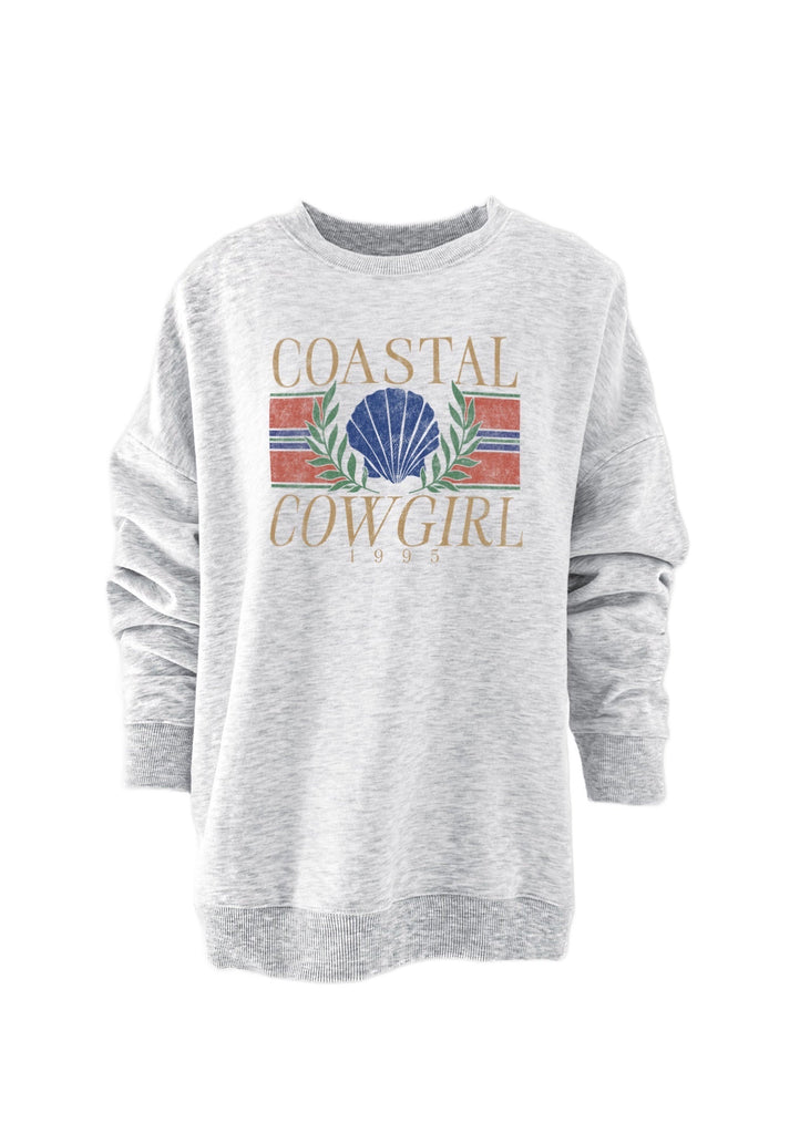 pebby forevee Sweatshirt COASTAL COWGIRL OVERSIZED GRAPHIC SWEATSHIRT