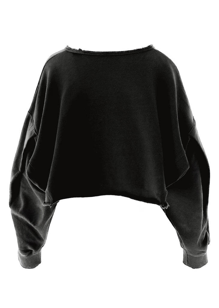 pebby forevee Sweatshirt EXCEPTIONAL CROPPED SWEATSHIRT