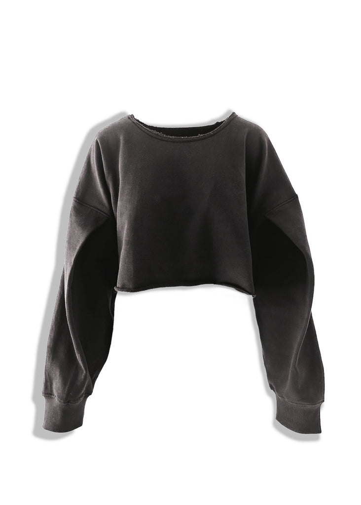 pebby forevee Sweatshirt EXCEPTIONAL CROPPED SWEATSHIRT