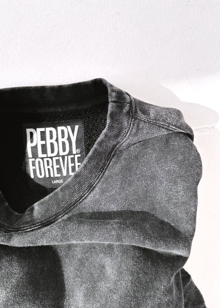 pebby forevee Sweatshirt FEEL GOOD SIDE SLIT SWEATSHIRT