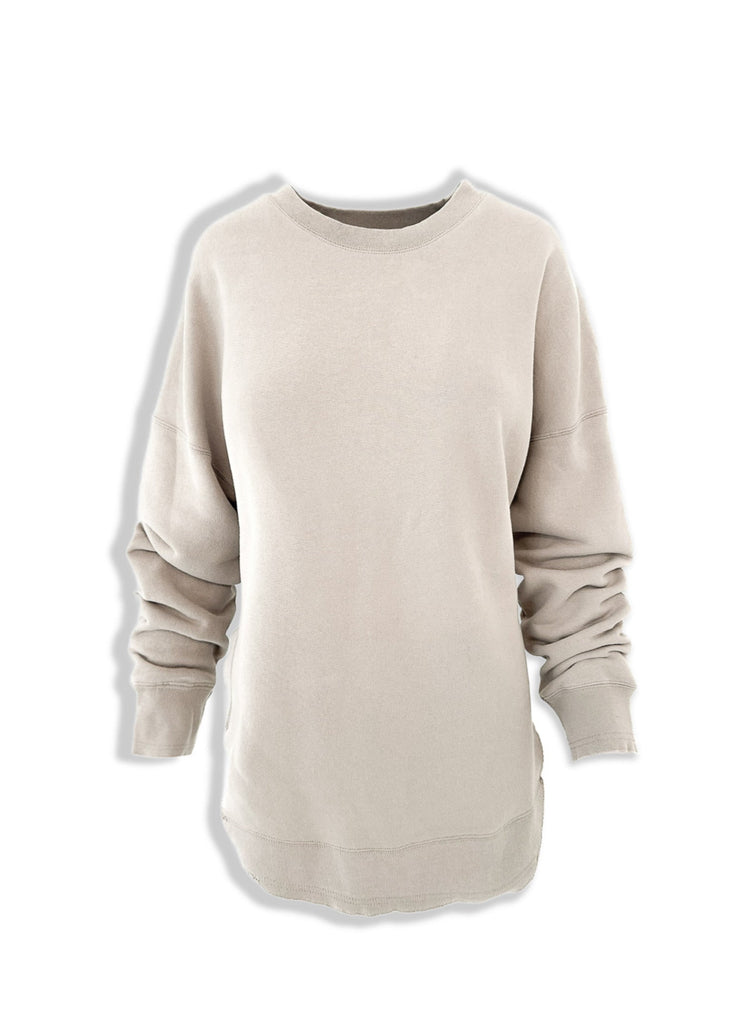 pebby forevee Sweatshirt FEEL GOOD SIDE SLIT SWEATSHIRT