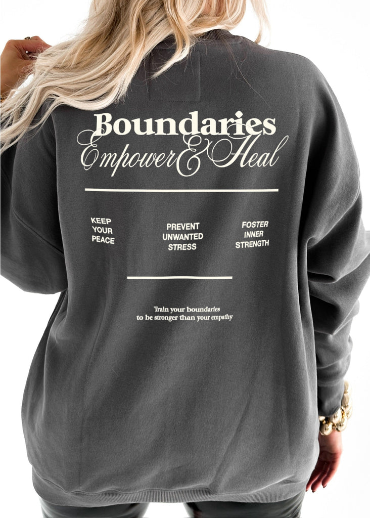 pebby forevee Sweatshirt HEY, IT'S OK OVERSIZED GRAPHIC SWEATSHIRT